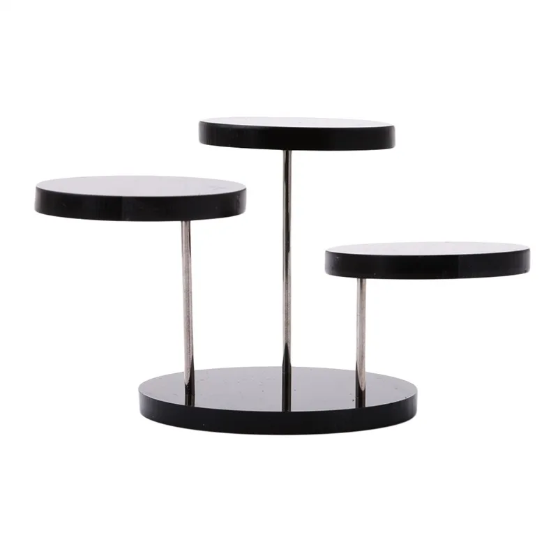 1 Set of Acrylic Multi-layer Round Small Dessert Cake Stand, Ring Jewelry Display Stand