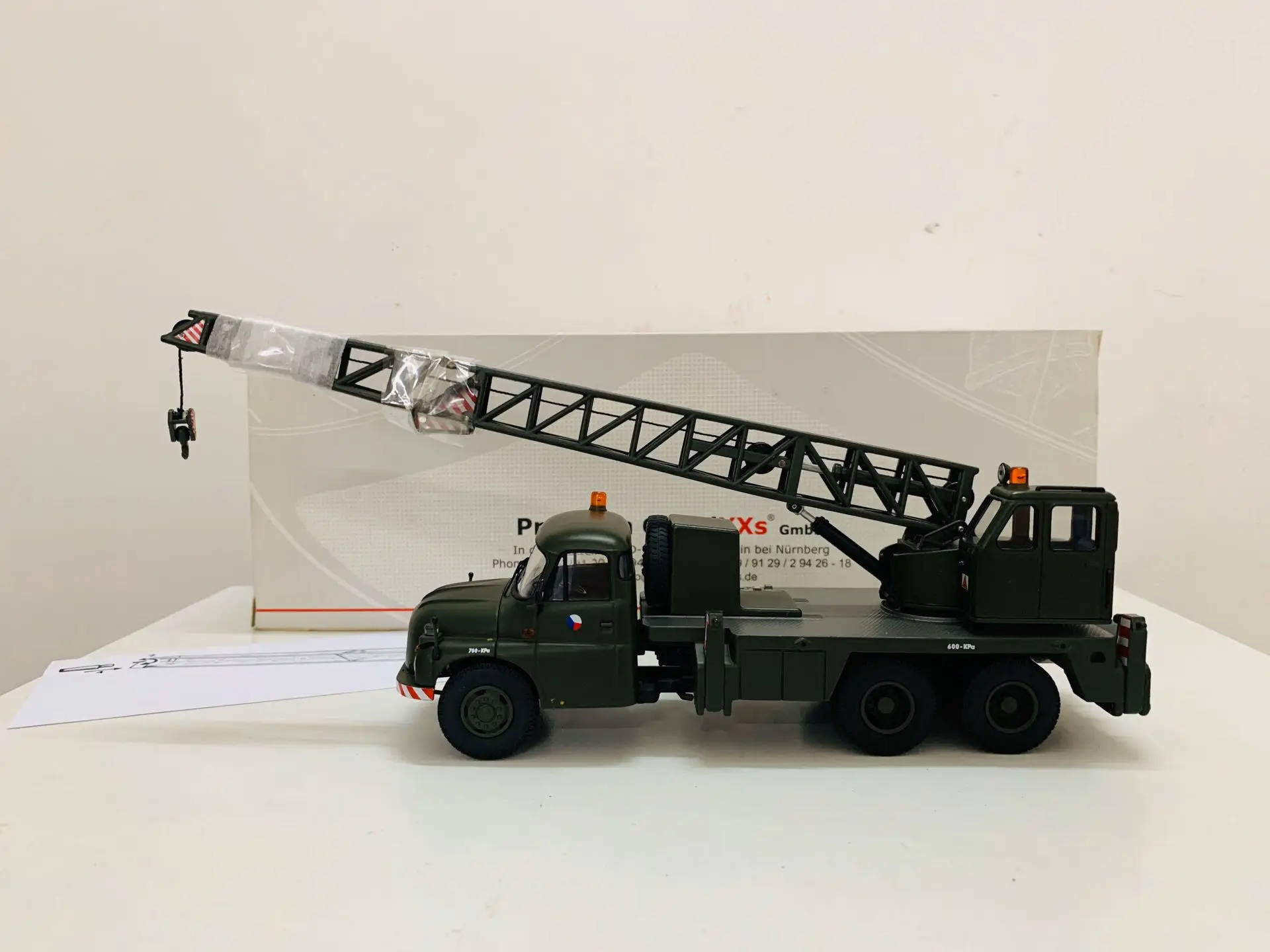 Premium ClassiXXs Tatra 138/148 Kran-LKW Military 1/43 Scale DieCast Model Crane Truck