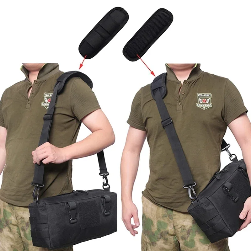 1 Pc Tactical Shoulder Pad Breathable Tactical Vest Shoulder Pad Foam Shoulder Strap Pad Camping Hiking Backpacking Accessories