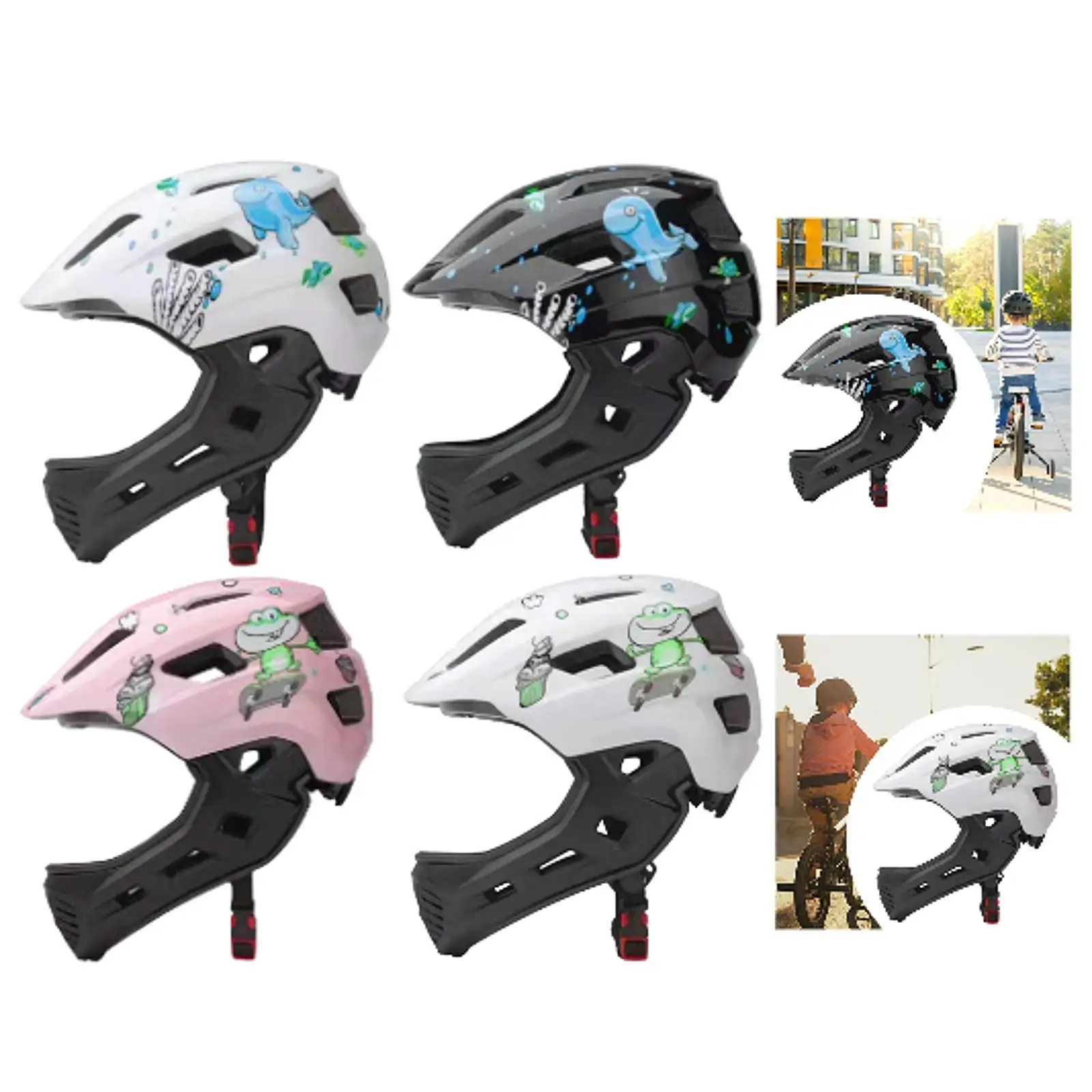 Crianças capacete de bicicleta equipamento de proteção capacete de bicicleta para crianças meninos scooter