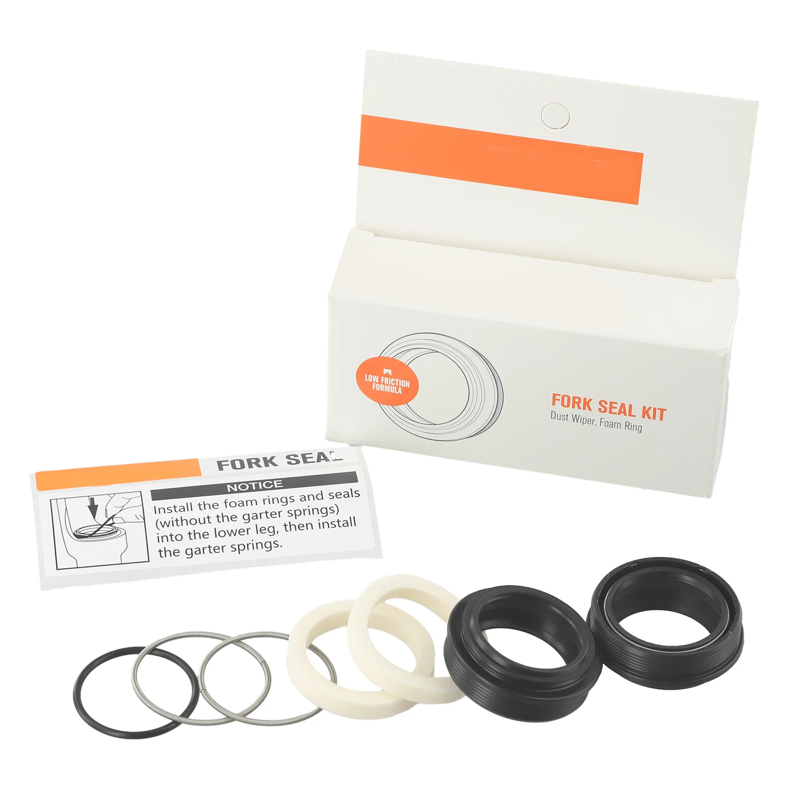 

Комплект пылезащитных уплотнений для велосипедных вилок 30x42 мм, 32x45 мм, 34x47 мм, разработан для амортизационных вилок горных велосипедов FOX и SUNTOUR