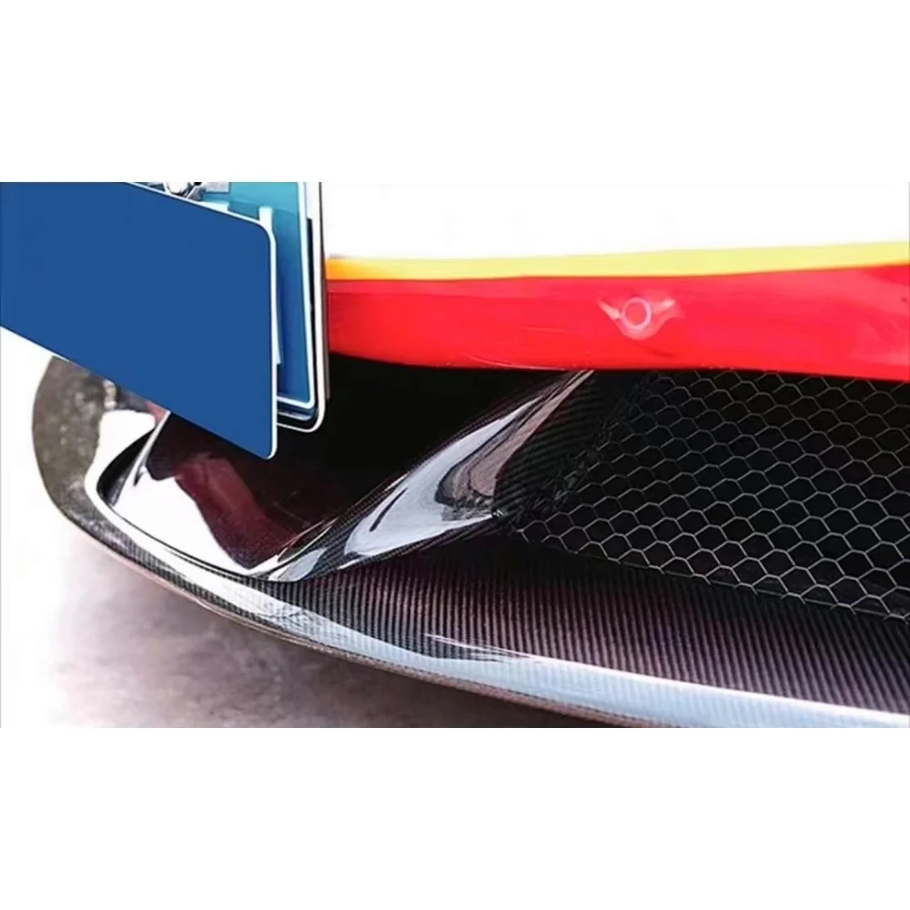 OEM style dry carbon fiber front grille front air body kit for Ferrari SF90 car modification