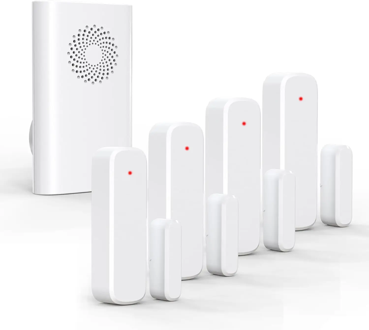 

Wireless Door Alarm with 500ft Range, 51 Tones & Adjustable Volume for Home/Office Security