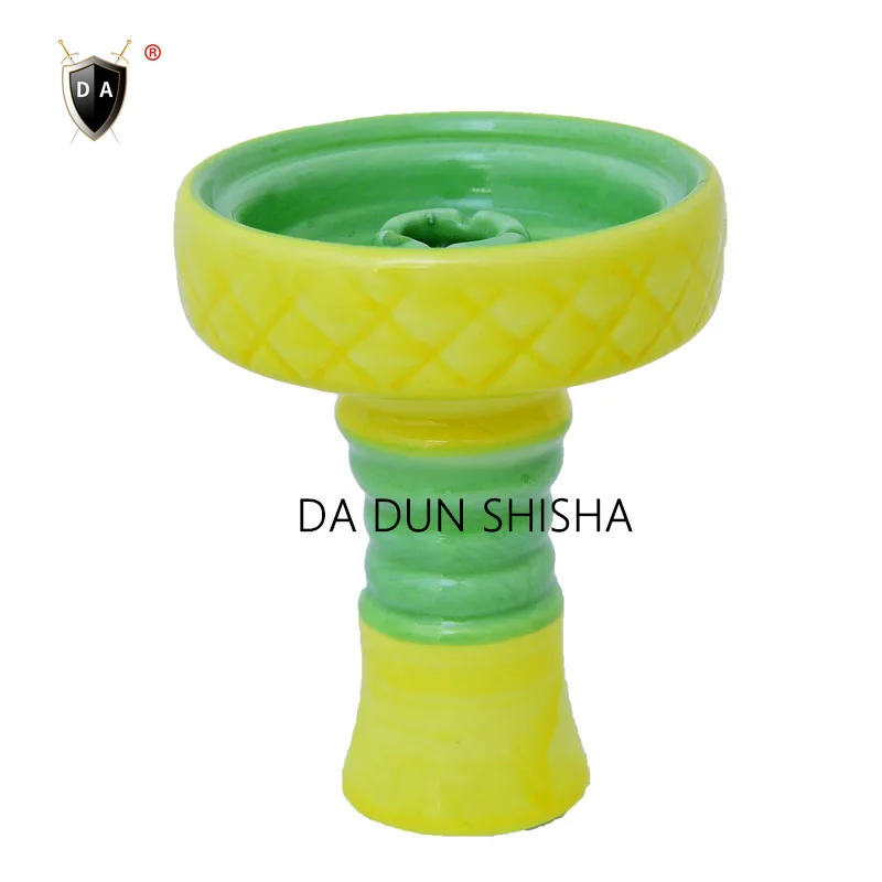 Multi-Colored Shisha Ceramic Bowl for Shisha Tobacco Holder Narguile Sheesha Accessories