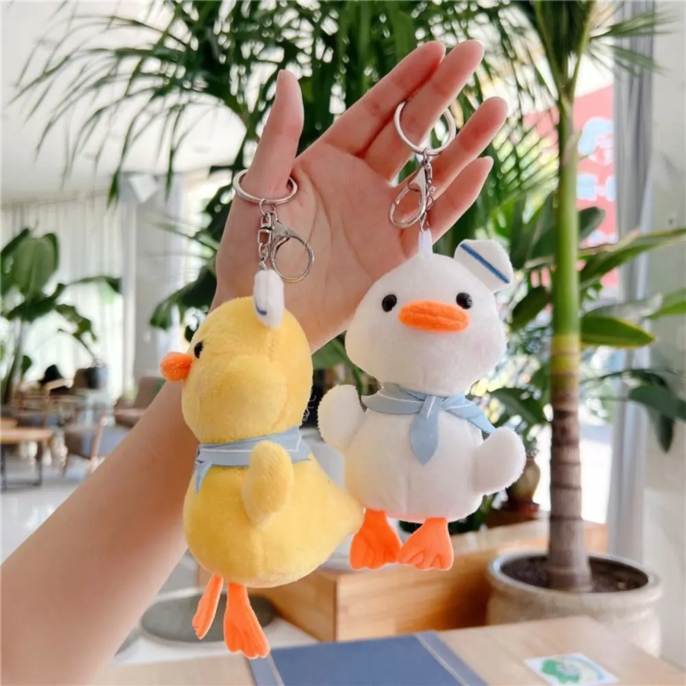 

Interior Accessories Girlfriend Gift Bag Accessories Plush Duck Pendant Duck Keychain Duck Plush Keychains Plush Duck Key Rings