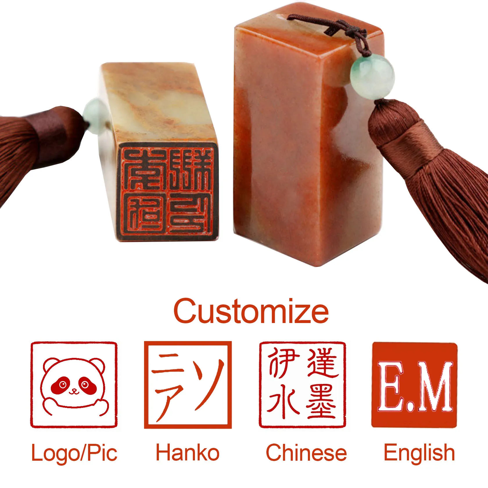 

Штамп для каллиграфии 2,5 см, квадратные красные каменные печати, индивидуальная живопись, Чоп, фирменные штампы с именем, кандзи, Корея, английский китайский штамп, подарок
