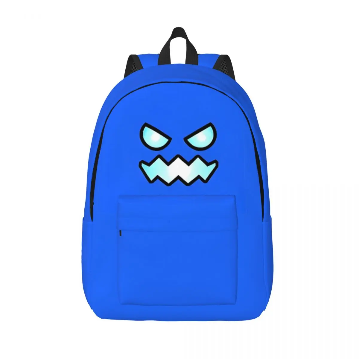 Geometry Dash Video Game Lover for Men Women Student School Bookbag Canvas Daypack Middle High College Outdoor