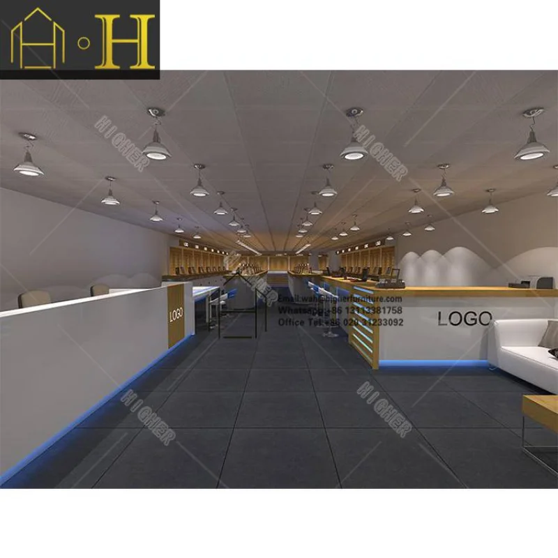 custom.Mobile Phone Shop Names Kiosk Design Mobile Counter Design Full Retail Store Display showcase Shopping Mall