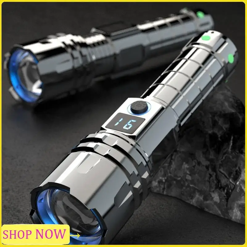 Especial Mountain Adventure Emergency Flashlight Multi-Functional Hand Held Torch Rechargeable Ultra-Long Battery Life Flashligh