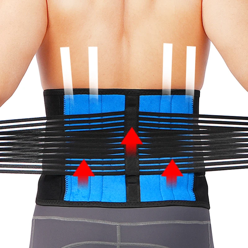 4XL 5XL 6XL Widen Support Elastic Lumbar Back Brace Belt Orthopedic Posture Corrector Waist Pain Spine Support Corset Women Men