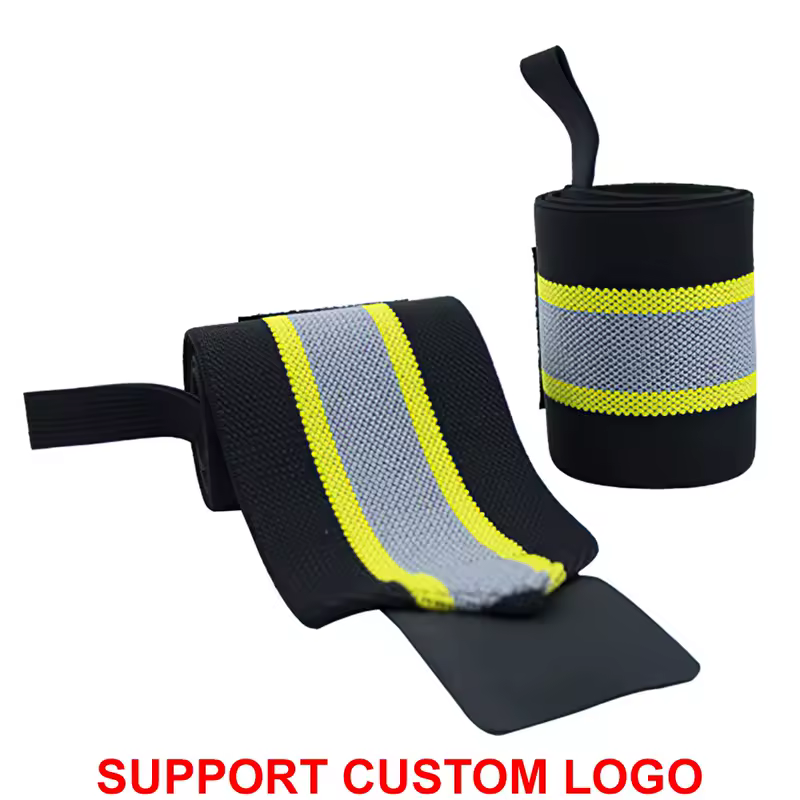 1 Pair Wristband Wrist Support Brace Straps Extra Strength Weight Lifting Wrist Wraps Bandage Fitness Gym Training Custom Logo - Image 27