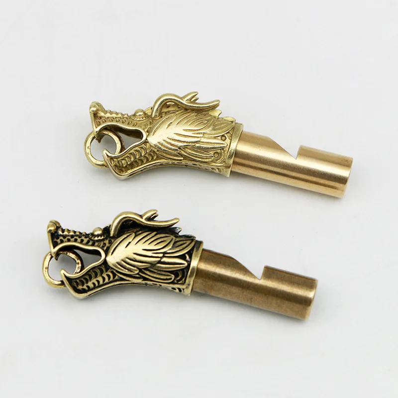 Dragon head whistle, car accessory, keychain pendant, unisex, for outdoor survival