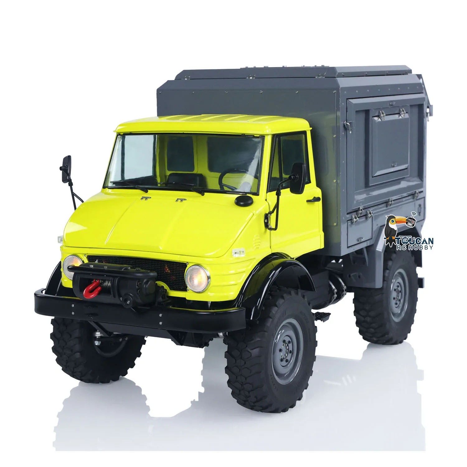 

LESU 1/10 RC металлическое гусеничное заднее ведро U406 со световым звуком, набор для отдыха, окрашенная готовая внедорожная модель, игрушка в подарок