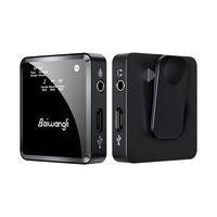 SX39 Wireless Lavalier Microphone Live Broadcast Radio Recording Portable Noise Reduction for DSLR Camcorder Smartphone Tablet