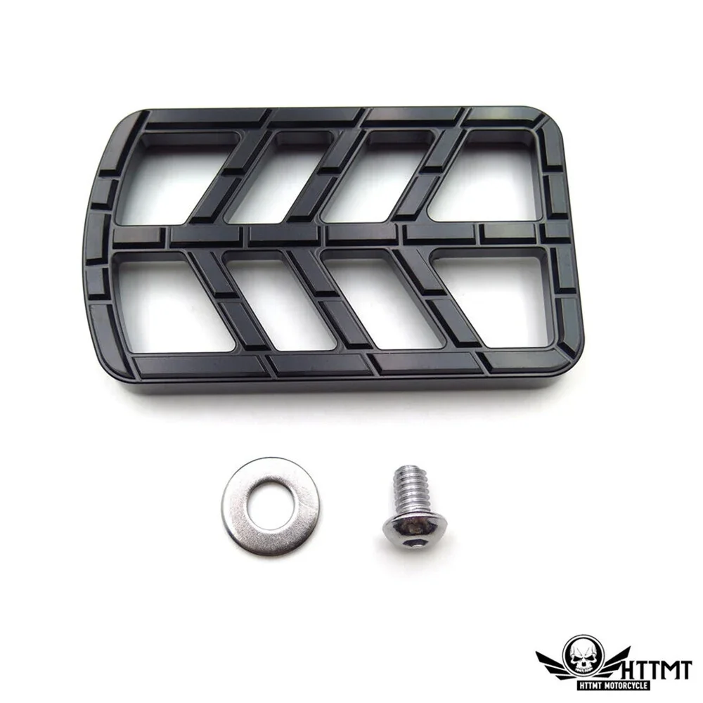 Dominator Cut  Brake Pedal Pad For Harley 1986-2017 Softail,1980-later Touring,2012-2016 Dyna Aftermarket Motorcycle Parts