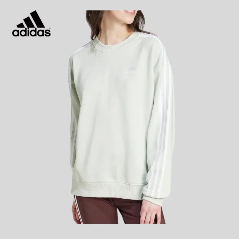 Adidas Split Side Hem Hoodie Fashion Loose Silhouette Urban Street Trend SweatshirtIY4210 1PCS