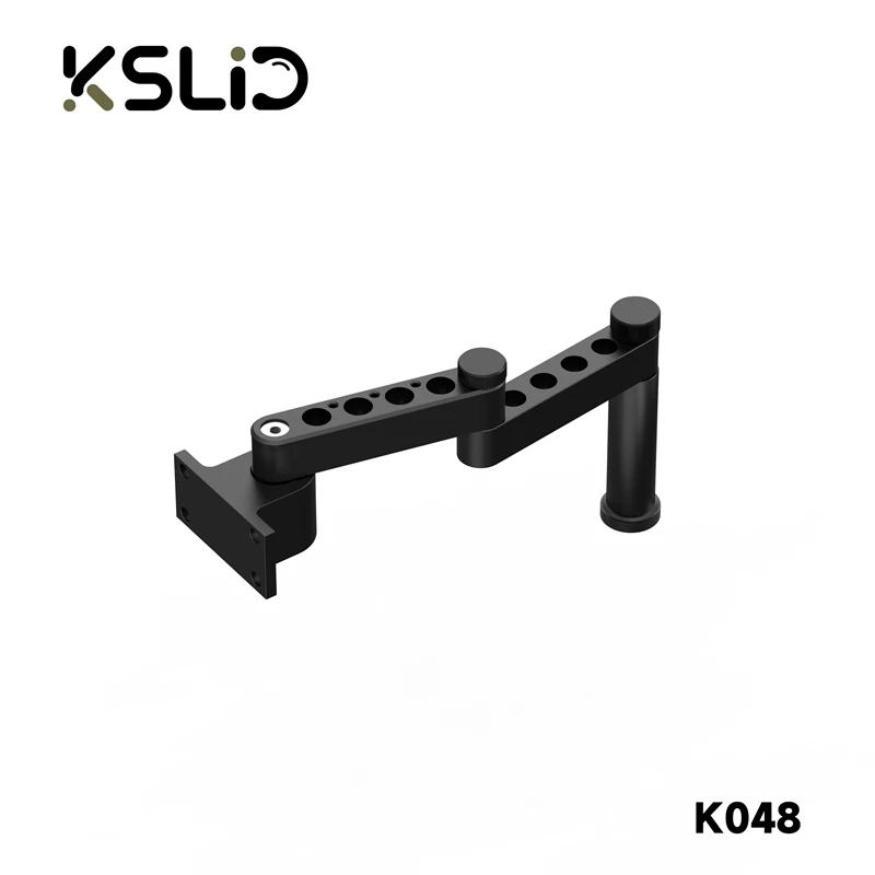 KSLID K047 K047T K048 K048T Foldable Microscope Stand for Cellphone Maintenance Adjustable 360° Rotating Support Bracket