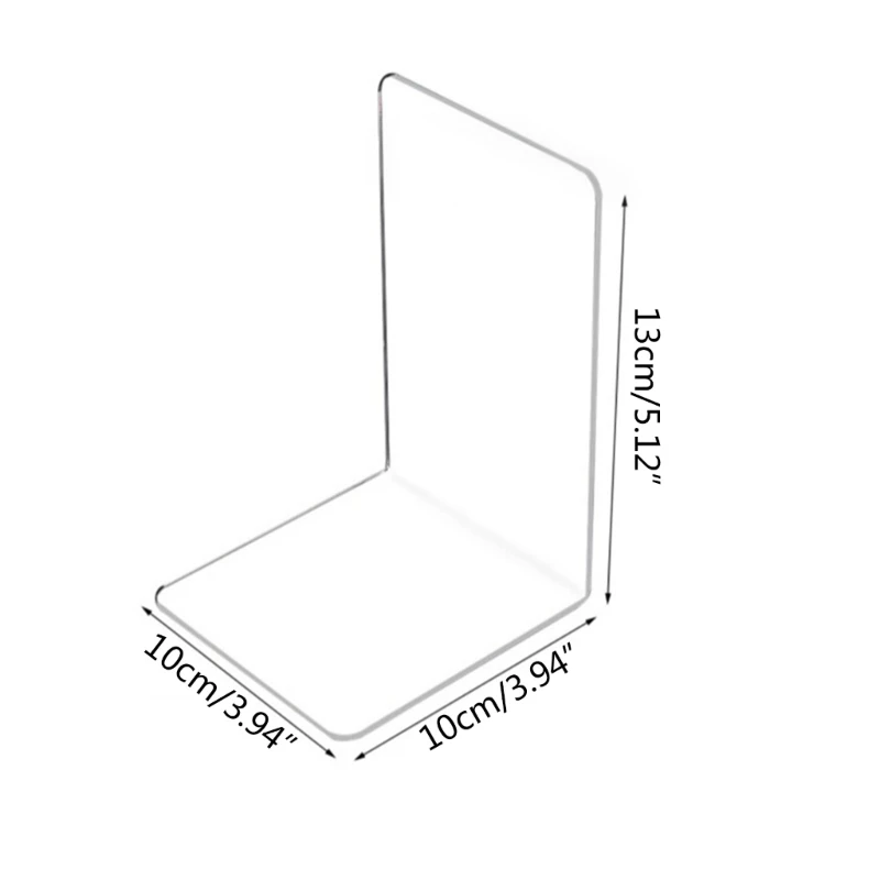 Imagem -06 - Suporte para Livros Acrílico Transparente Suporte para Exibição Livros Fotos Livros Receitas Notebooks