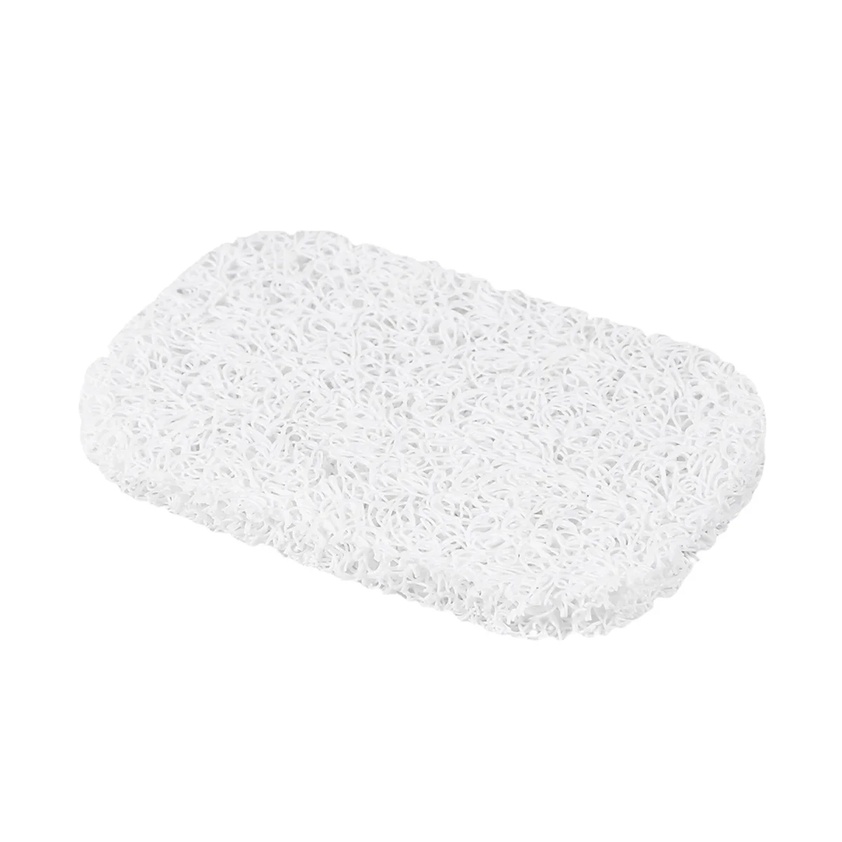

Saver Dish Nonslip Pvc Mat Self-Draining Holder For Bar Soap Kitchen Bathroom White Soap Tray Dry Storage Container