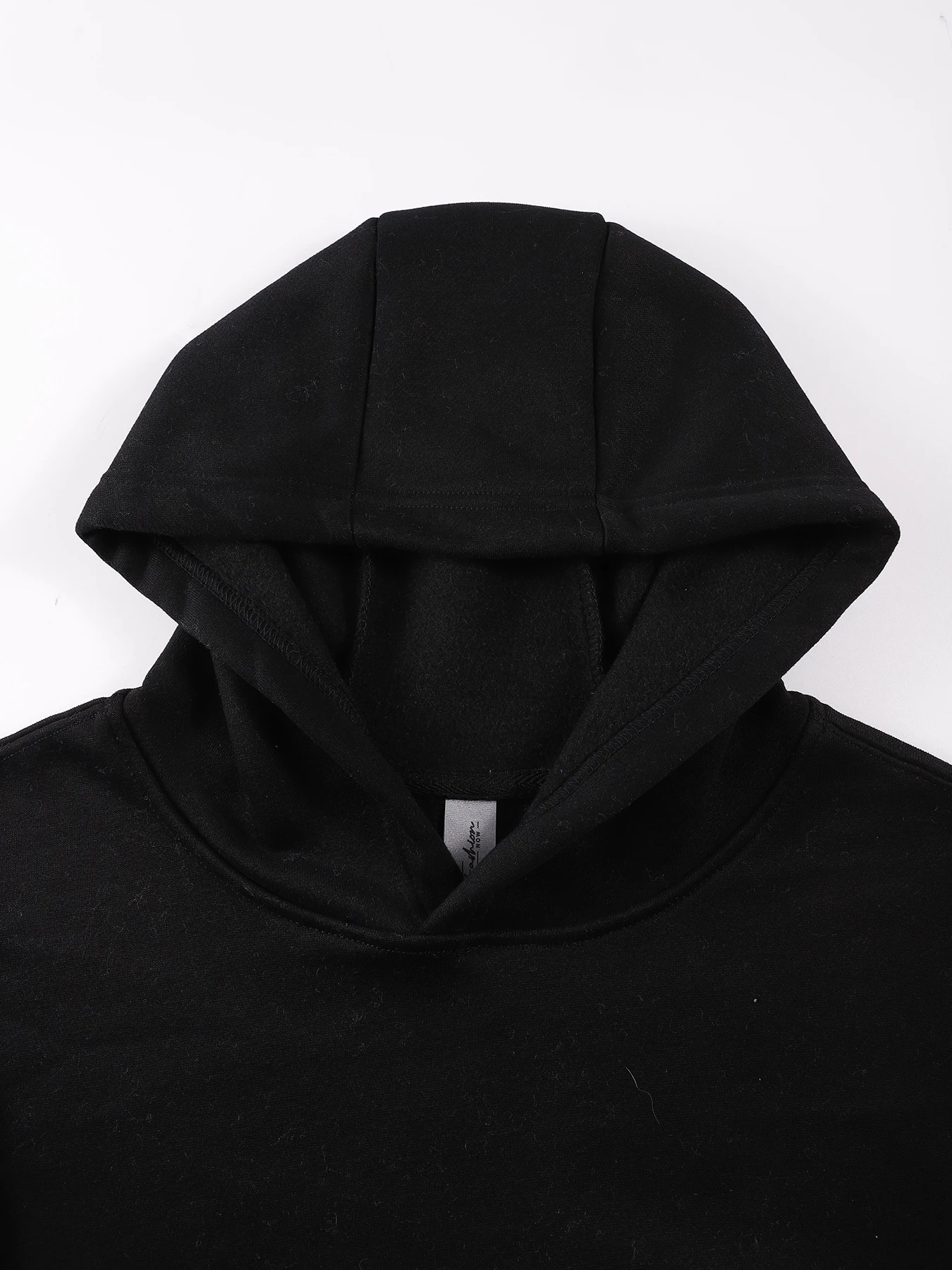 So What Cat Prints Cotton Hoodies Womens Winter Loose Sweatshirts Fleece Warm Jogging Pullover Casual Basic Pocket Woman Clothes