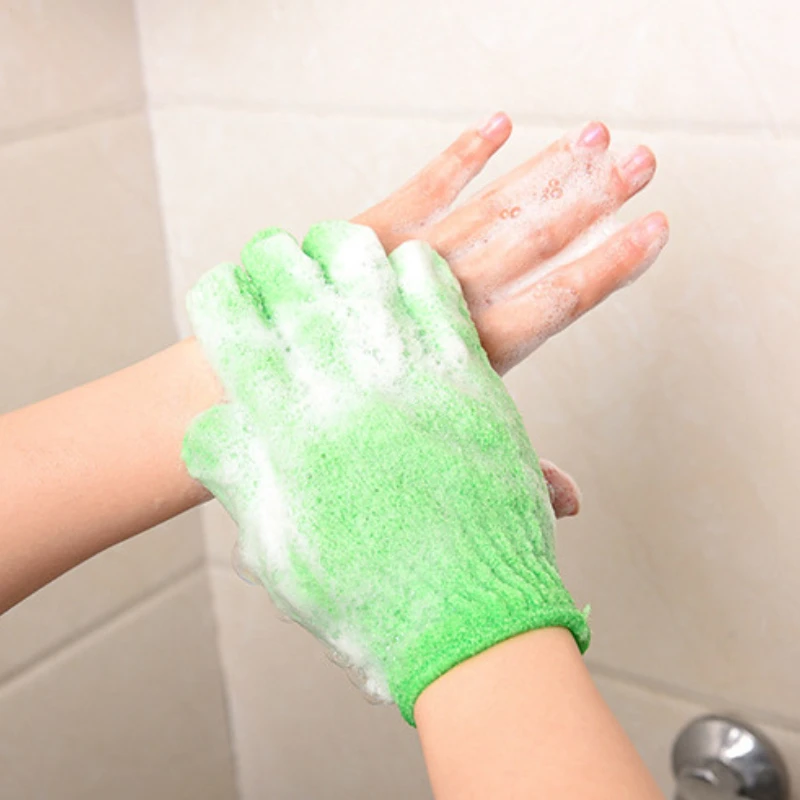 

Банные перчатки синие/зеленые