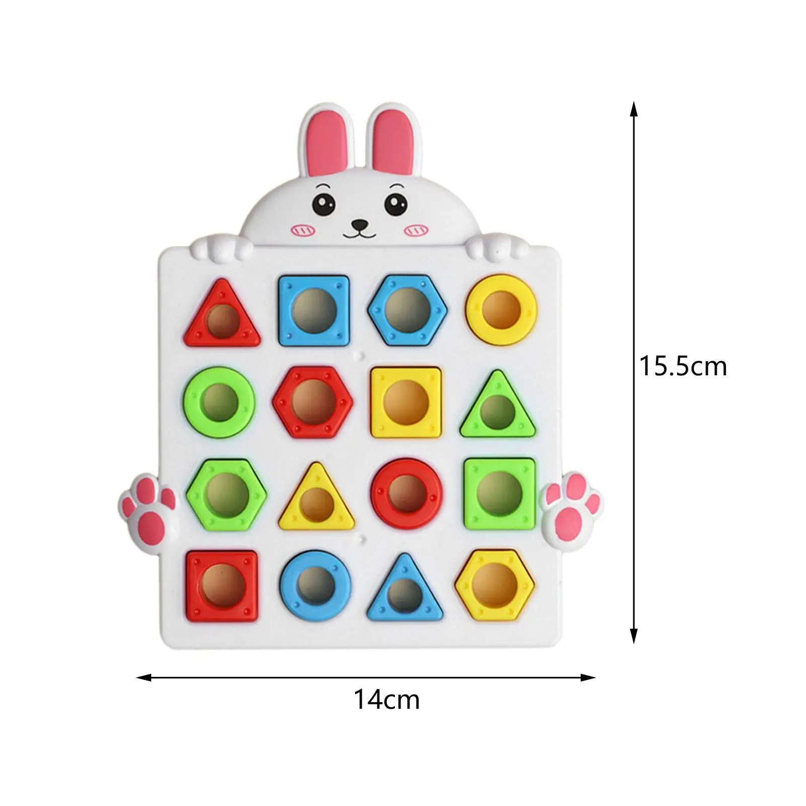 모양 매칭 퍼즐 개발 장난감, 모양 색상 인식, 어린이 선물