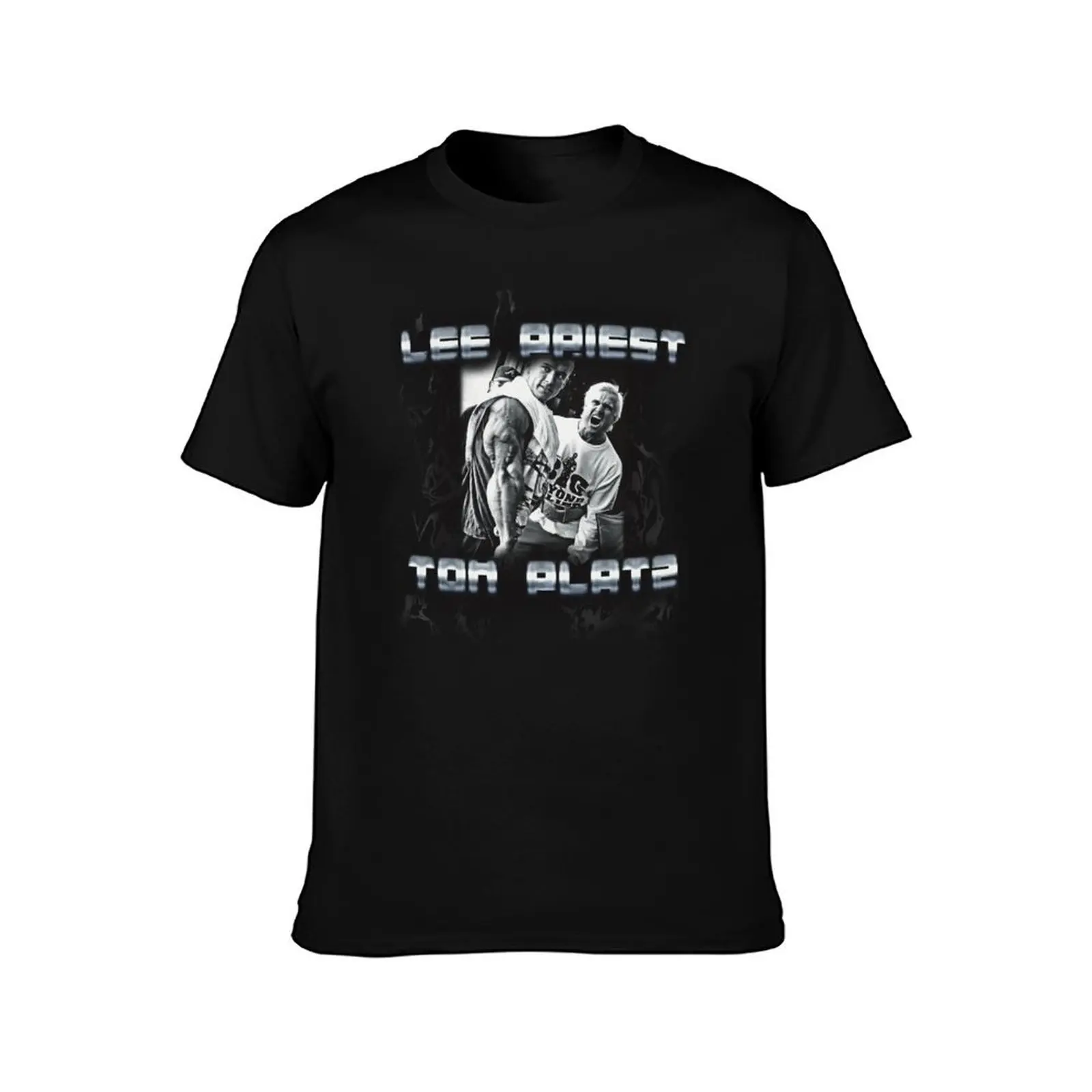 Lee priest and Tom Platz Bootleg Print T-Shirt new edition animal prinfor boys baggy shirts outfits for men