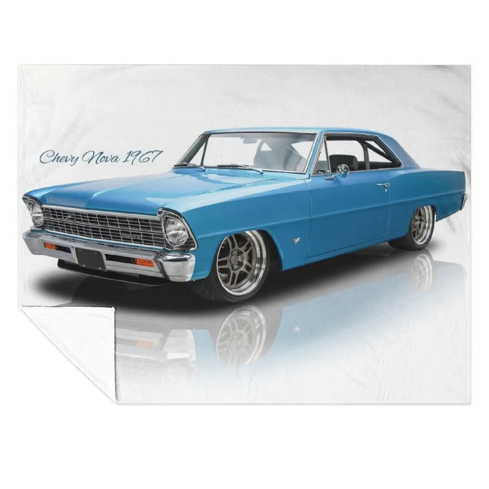 

Chevy Nova 1967 Throw Blanket Decorative Sofas Blankets For Baby christmas gifts Winter beds Blankets