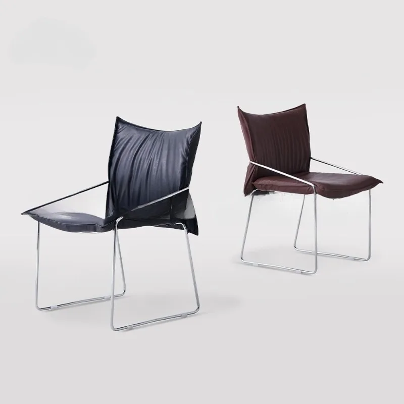 

Light luxury medieval - style single - person reading leisure chair, home office bedroom sofa chair