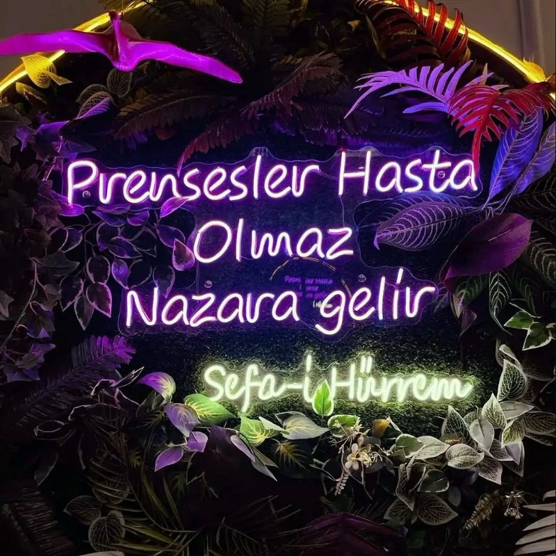 Custom Neon Signs Personalized Neon LED Sign For Shop Logo Cafe Bar Wedding Party Bedroom Living Room And Office Wall Decoration