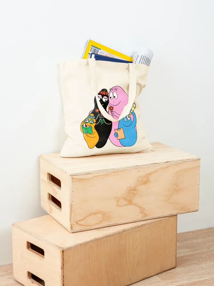 Barba Family Tote Bag custom tote bag woman shopping bag Women's shopper eco folding