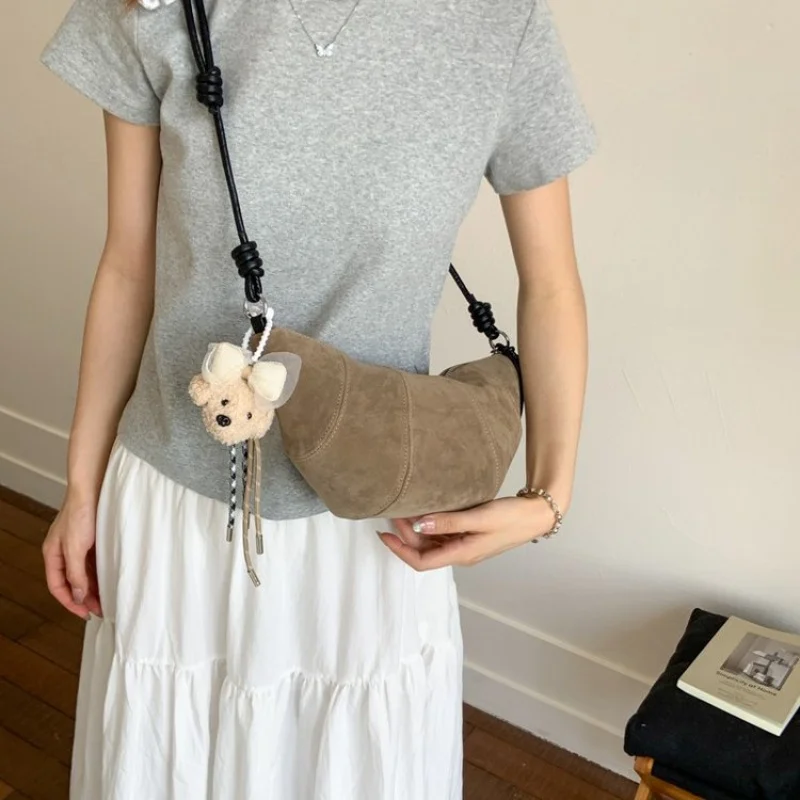 Famous Designer Messenger Bag With Crossbody, Women's Leather Handbags, Luxury Brand Chic Style