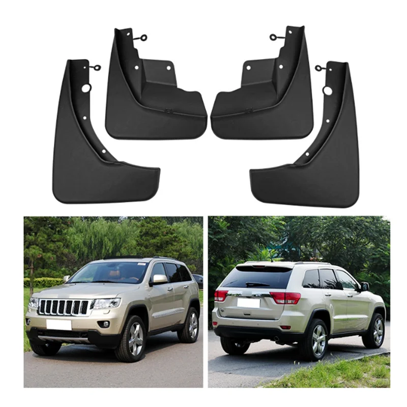

AU04 -Car Fender Accessories For Jeep Grand Cherokee 2011-2021 Mud Guard Flap Splash Flasps Car Replacement Parts