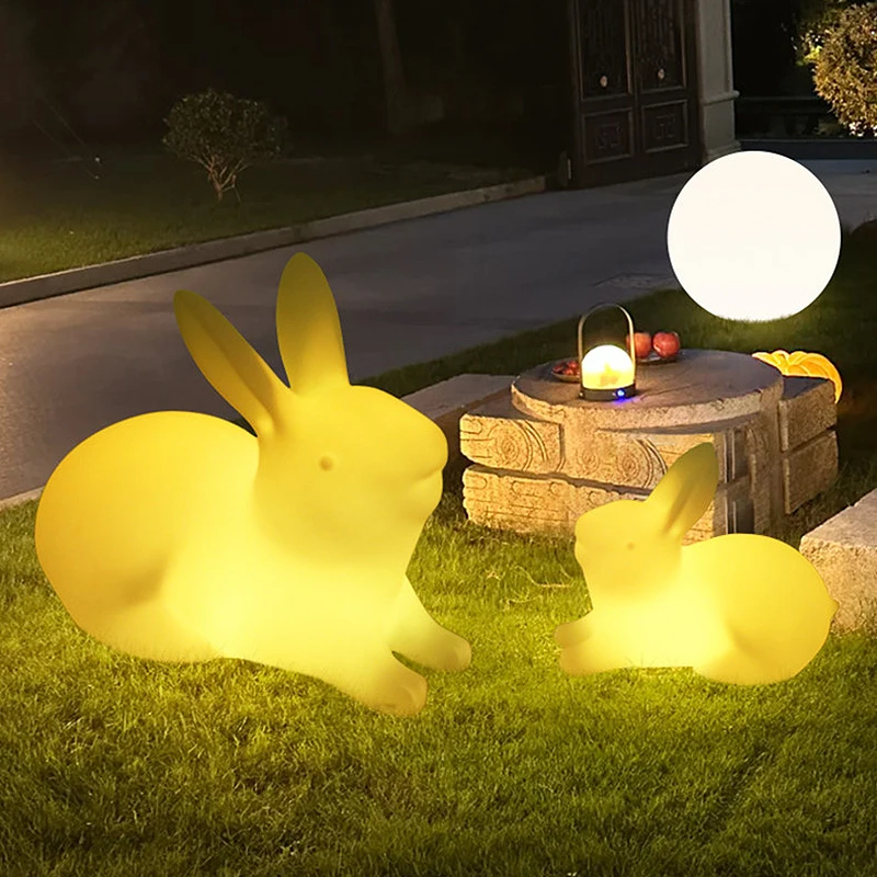 Luminous floor lamp courtyard solar LED outdoor lighting non solar lamp outdoor garden lamp outdoor garden decoration