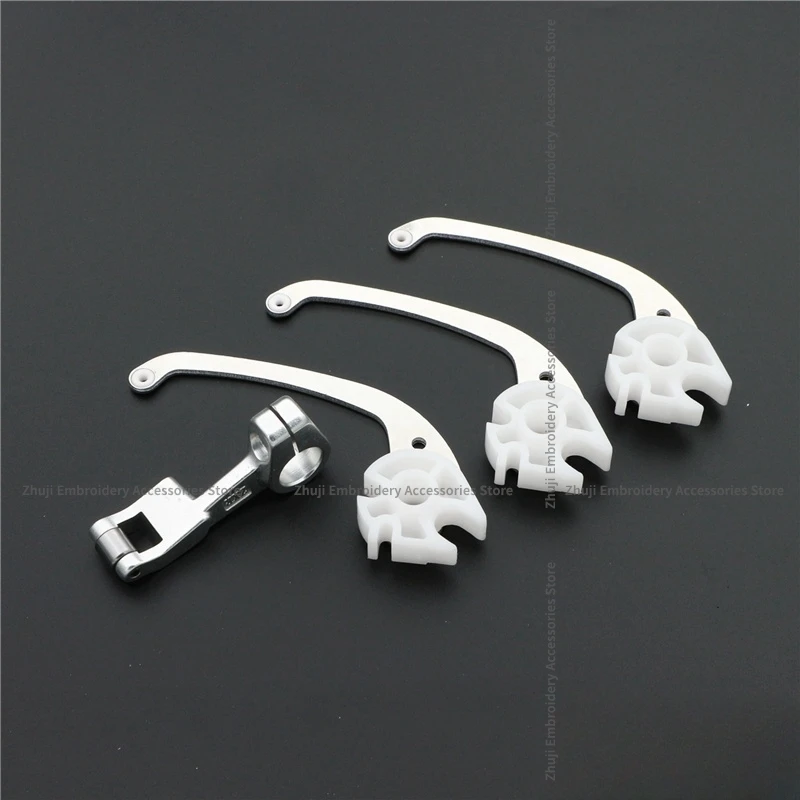 1PCS Plastic White Porcelain Sleeve Take-Up Lever and Aluminum Take-Up Bar a Ball Round Tooth Modification Semi-High Speed