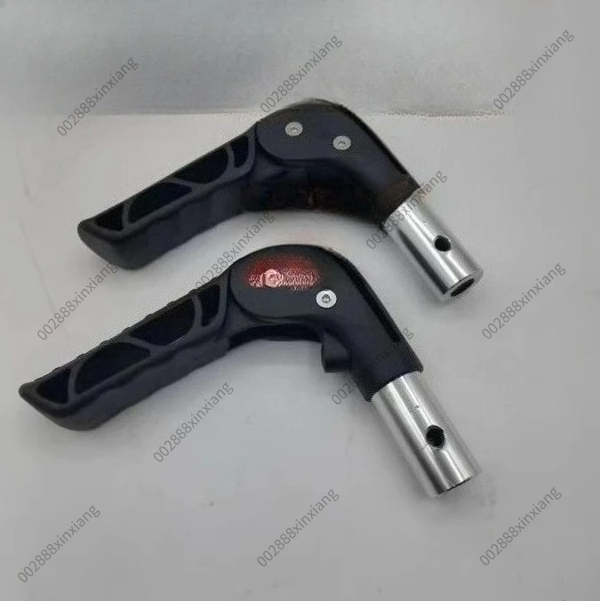 Sports Wheelchair Accessories 180 ° Folding Rear Push Handle Wheelchair Accessories Installation Pipe Diameter 22MM