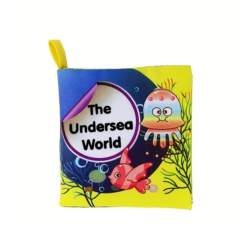 Baby Soft Cloth Book for Newborns 0-36 Months Book Cognitive Early Educational Toys for Kids Gift