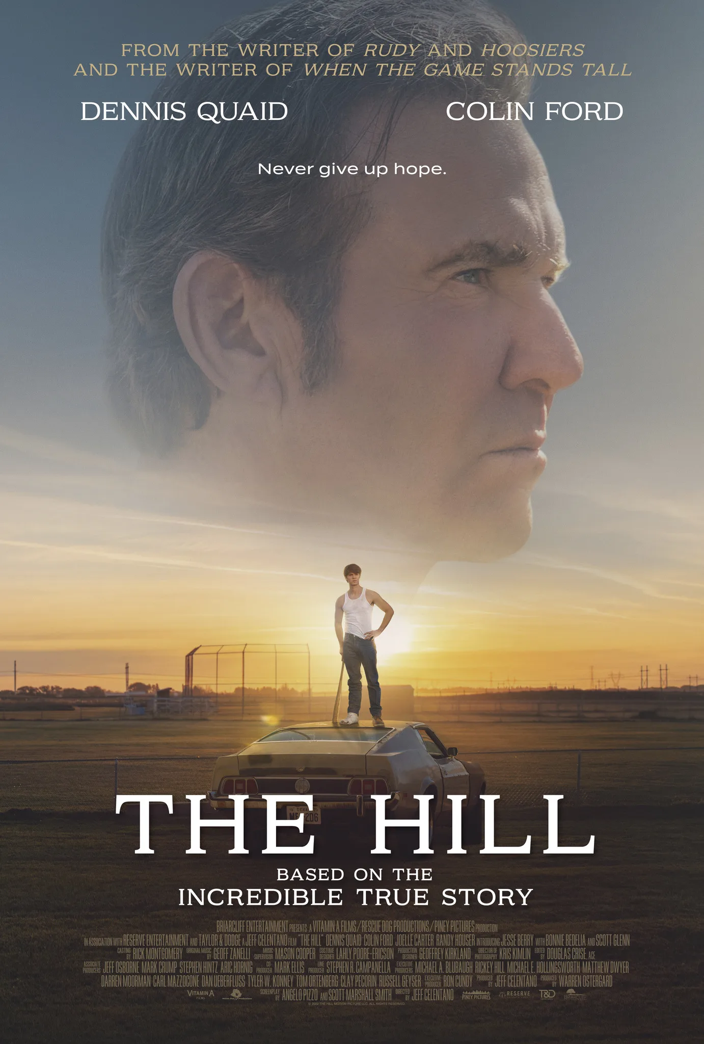 

4Style The Hill Movie, Print Canvas Poster, Living Room Decor, Home Wall Picture