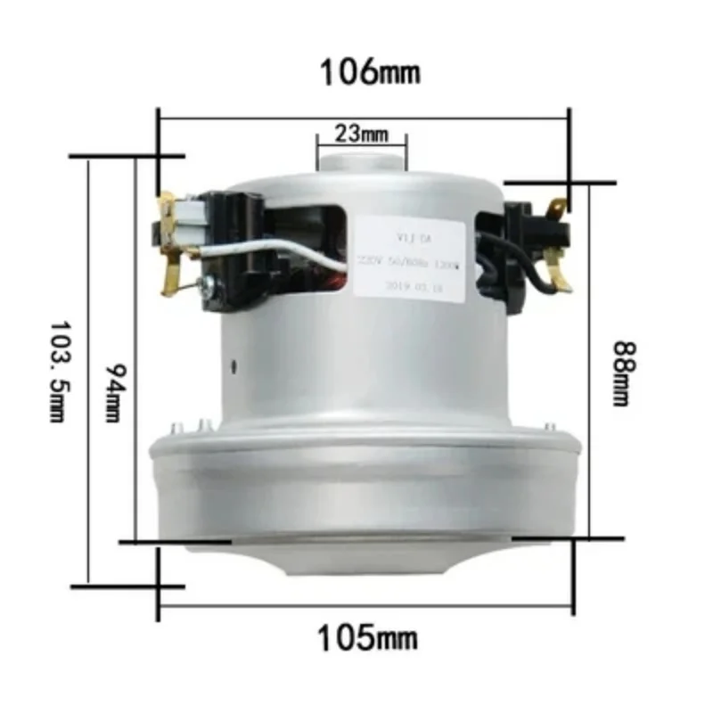 220V1200W vacuum cleaner motor for Philips FC8088 FC8089 LEXY VC-T3513E VC-T3515E  Deerma V1J-D22-L V1J-DA22-L Replacement