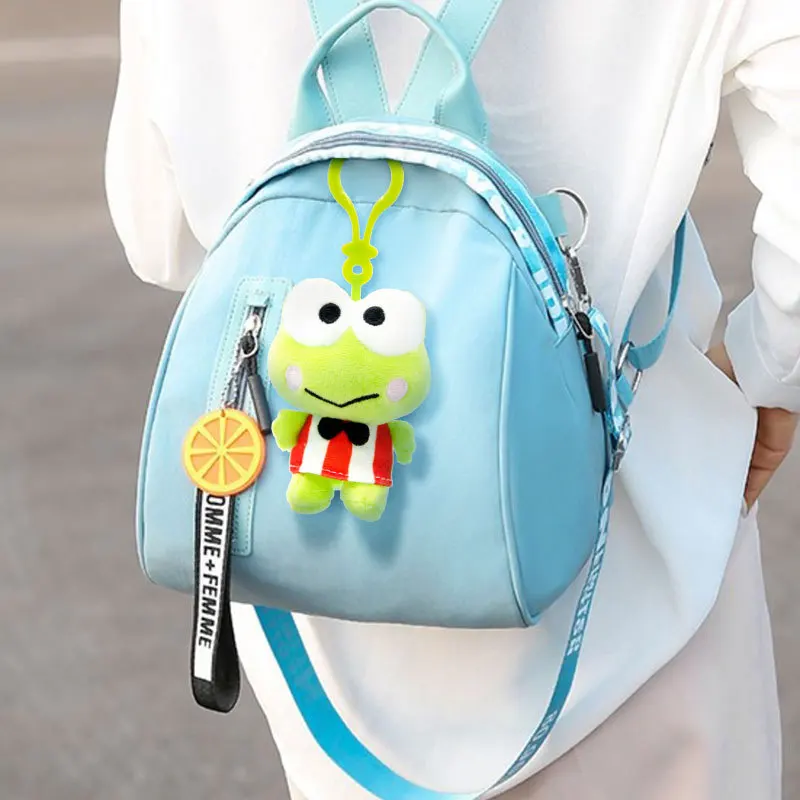 Genuine Sanrio Hangyodon Melody Kuromi Pendant Plush Toys Small Charms Sayuri Model Doll Stuffed Toys Girls Boys Birthday Gifts image 5