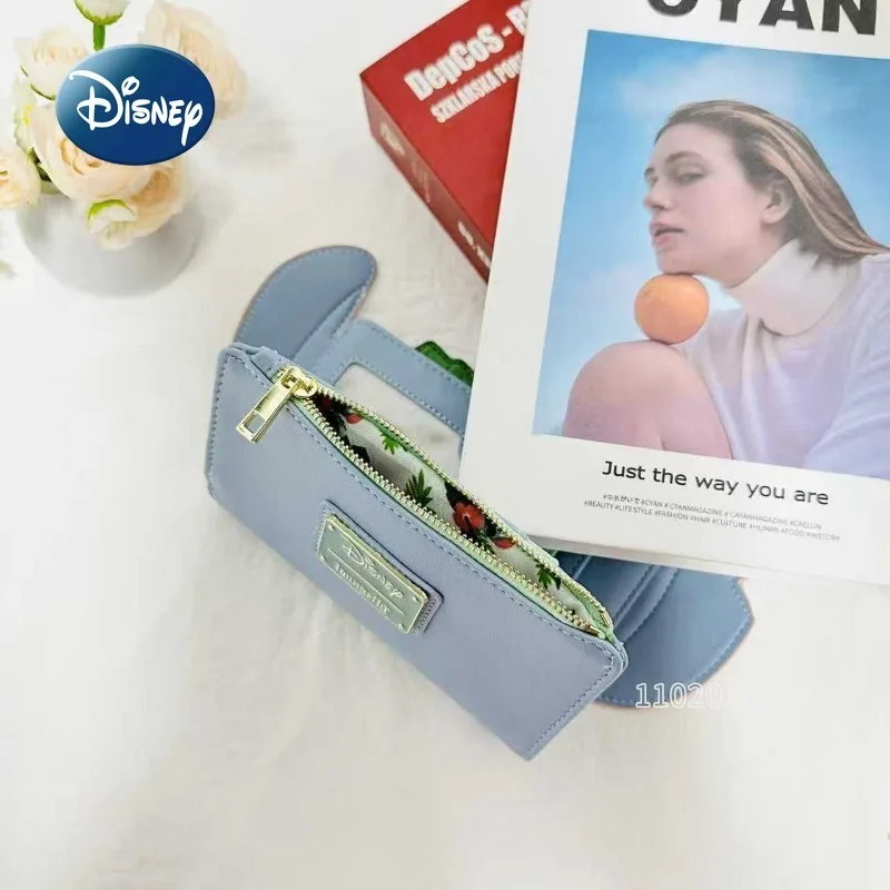 Disney New Loungefly Original Stitch Wallet Large Capacity Women's Wallet Multiple Card Slots Fashion 3D Wallet High Quality