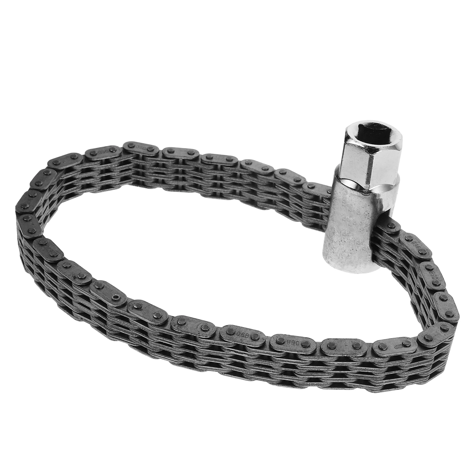 

Oil Filter Wrench 52 Section Chain Design Large Size Truck Strap Removal Tool Pipe Fittings Maintenance Repair Automotive