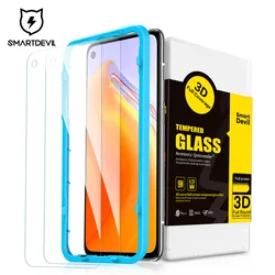 SmartDevil 2pcs Tempered Glass for Xiaomi Mi 10T Pro Mi 9T Pro Glass for MI 10T Lite Redmi K30S K30 Pro Screen Protector HD Film