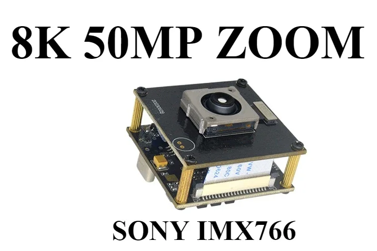 8K 50MP Autofocus Camera OEM HD 50 Million Pixels IMX766 Sensor PDAF High Speed Autofocus USB2.0 Camera Module UVC Free Driver