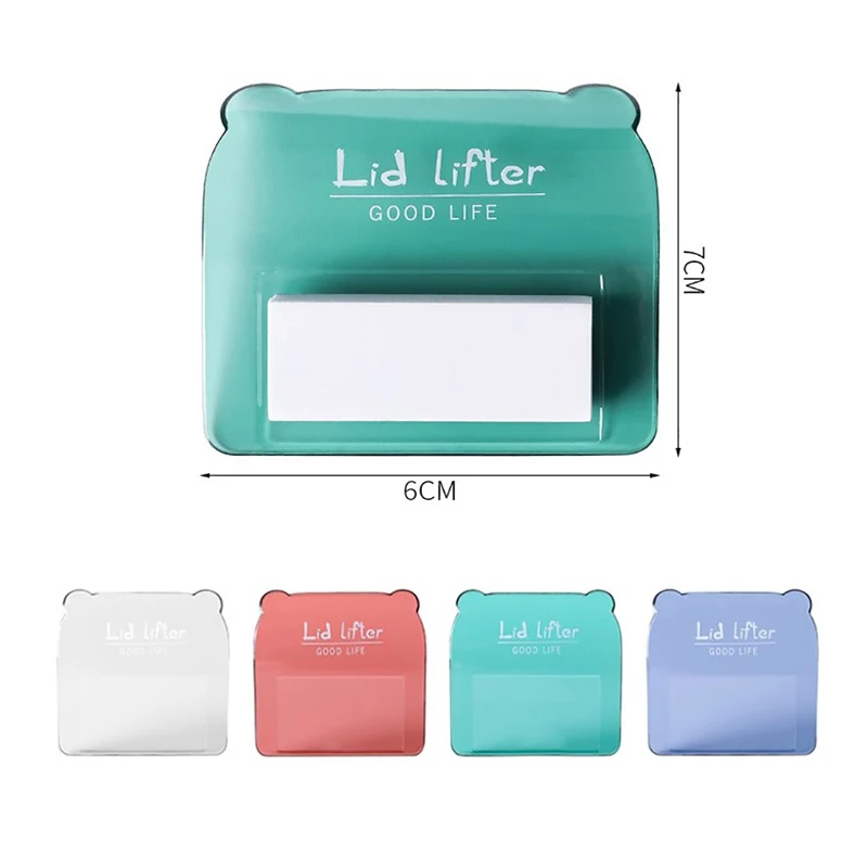 Portable Nordic Transparent Toilet Seat Lifter Lifting Device Avoid Touching Toilet Lid Handle WC Accessories