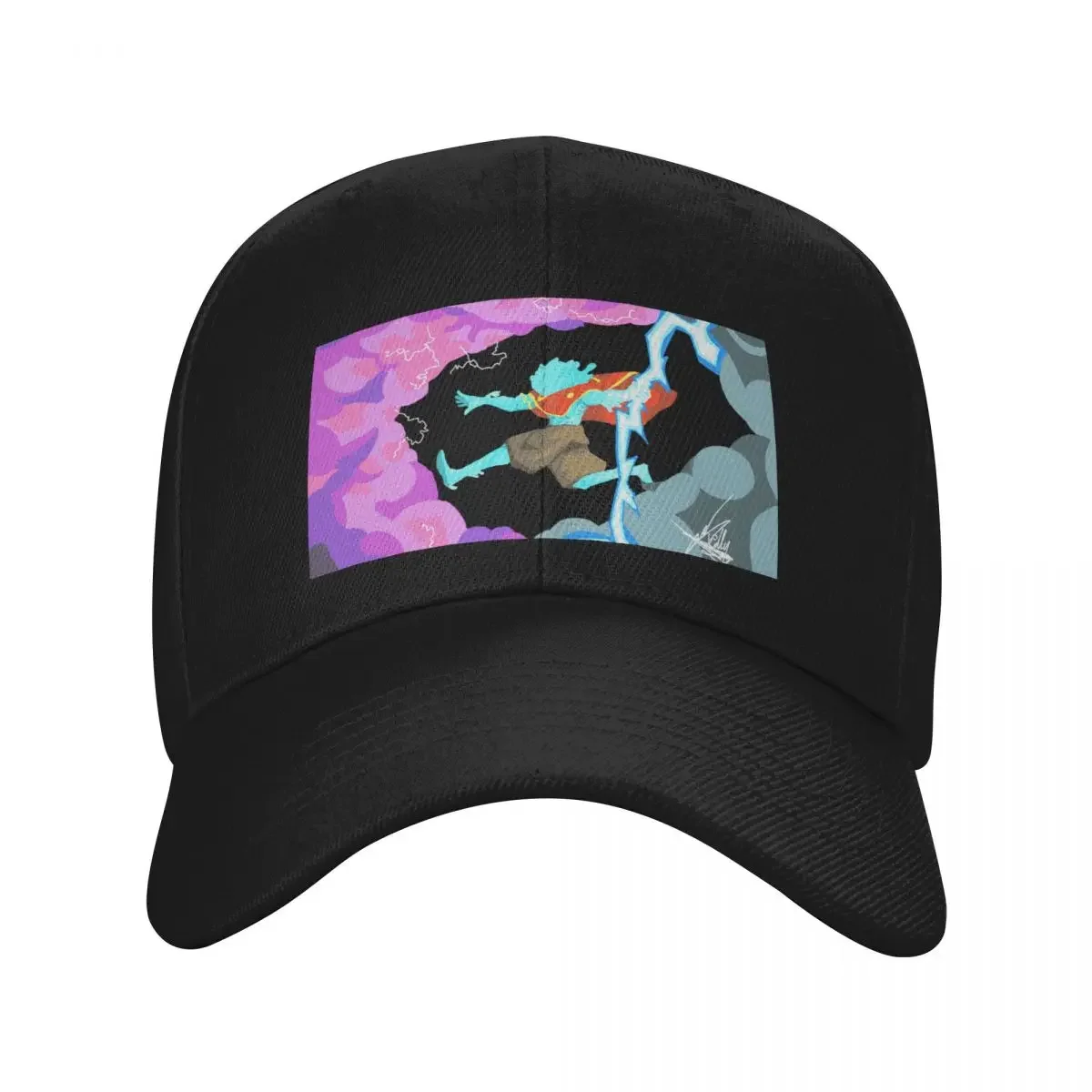

Cloud-Jumper Dark Baseball Cap Vintage Horse Hat Snap Back Golf Women Men's