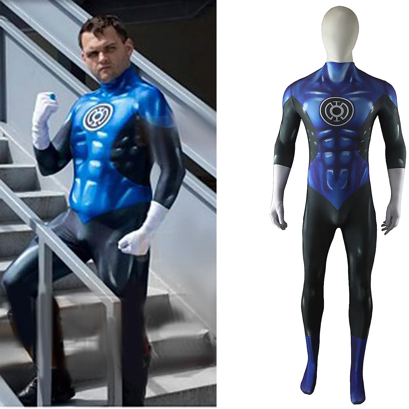 blue-lantern-corps-cosplay-saint-walker-costume-superhero-zentai-bodysuit-spandex-bro-dee-walker-halloween-costume-adut-kids