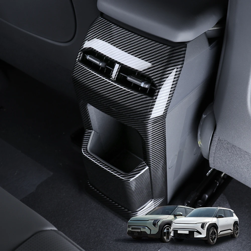 

1PCS Car Interior Rear Air Vent Decorative Frame Cover ABS Materia for KIA EV3 2024, 2025, 2026 Vehicle Trim Accessories LHD RHD