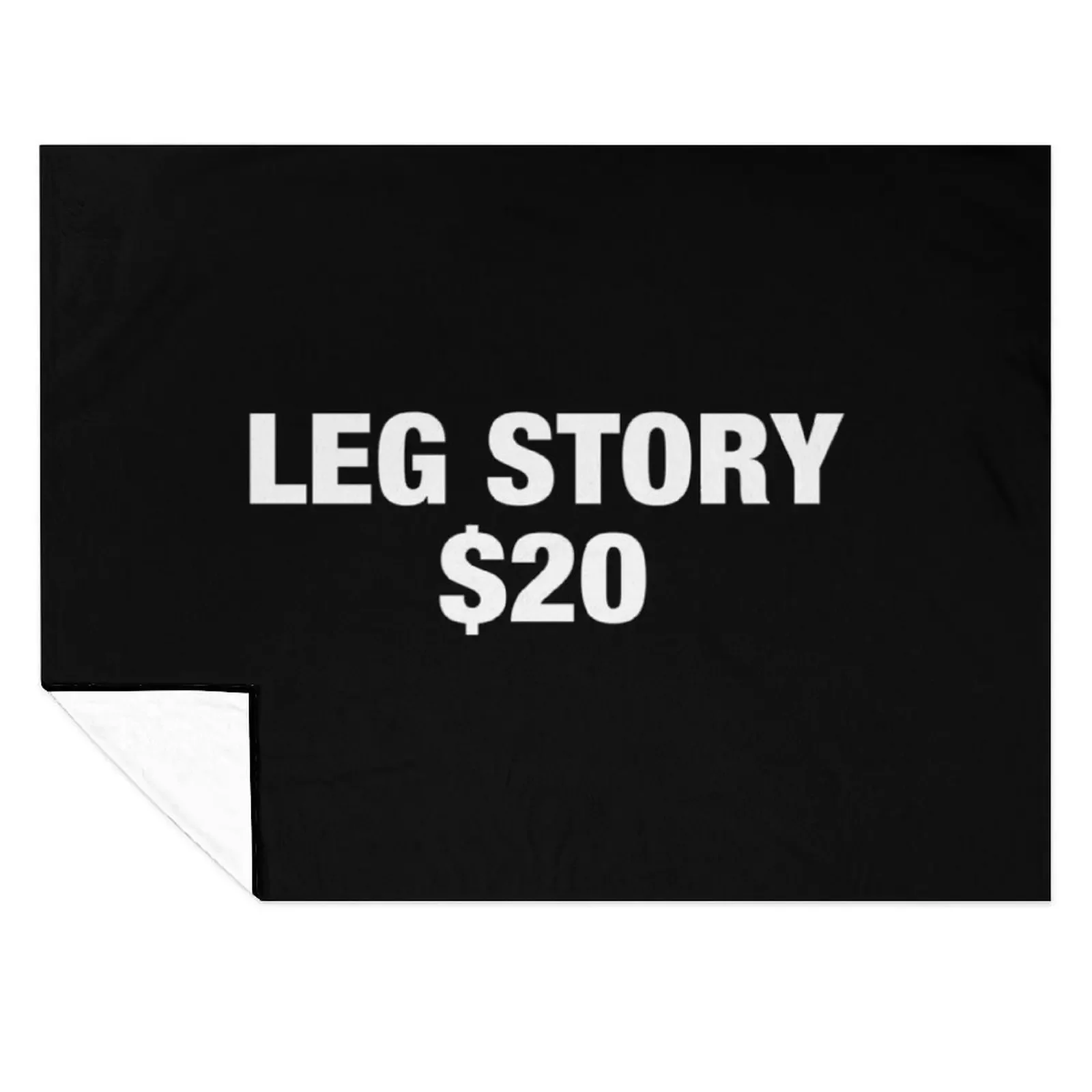 

Amputee Leg Story Humor Funny Quote - Leg Story 20$ Throw Blanket Large Plaid Blankets For Bed Camping Blankets