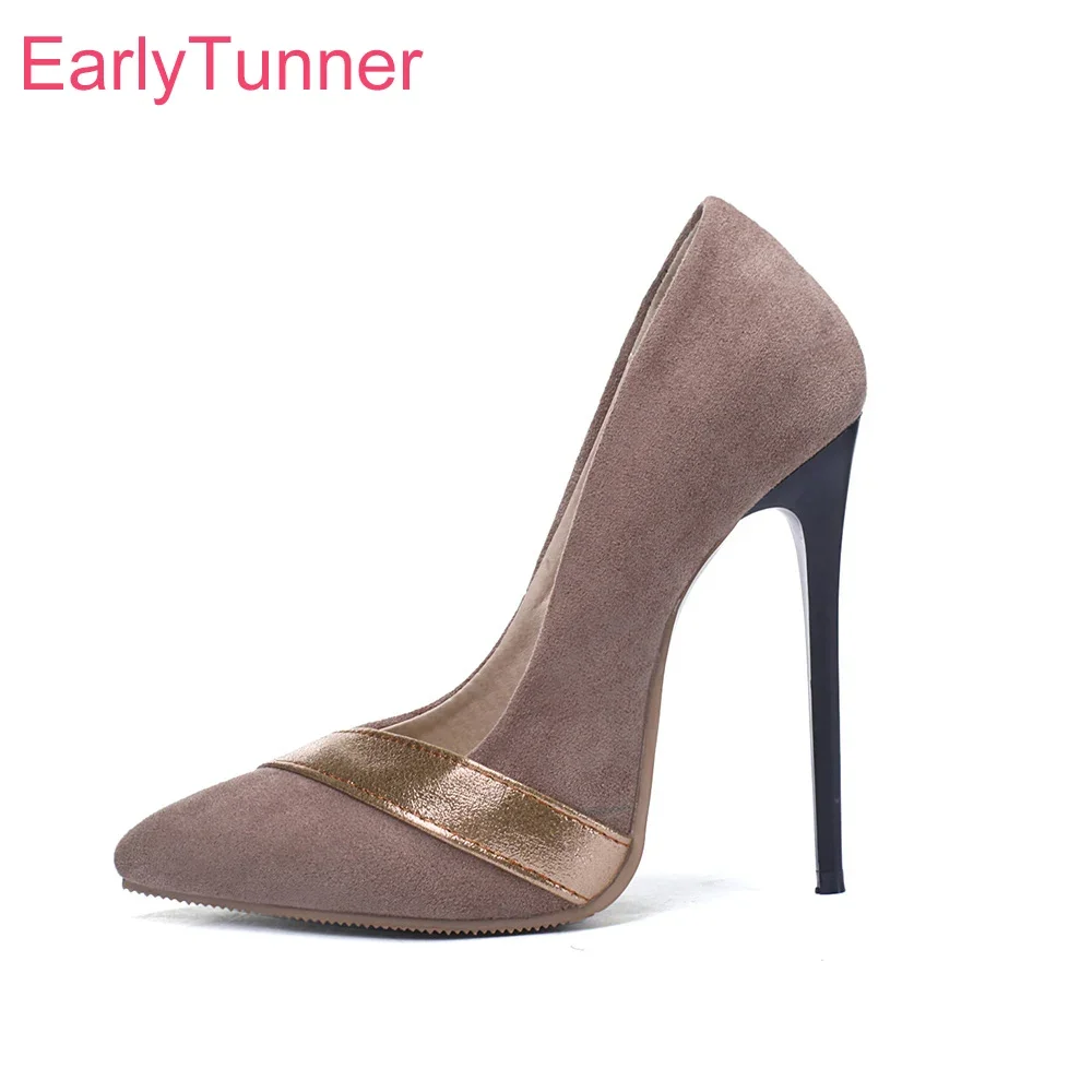 

Brand New Sexy Apricot Wine Red Women Dress Pumps Stiletto High Heels Lady Bridal Shoes Plus Big Size 11 34 45 48